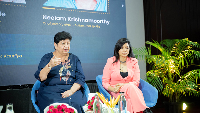 Rajshri Deshpande and Neelam Krishnamoorthy